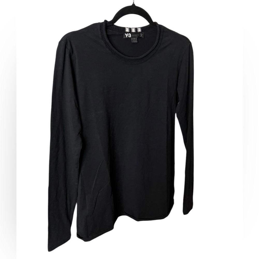 Y3 Yohji Yamamoto Adidas Long Sleeve Tee size Large